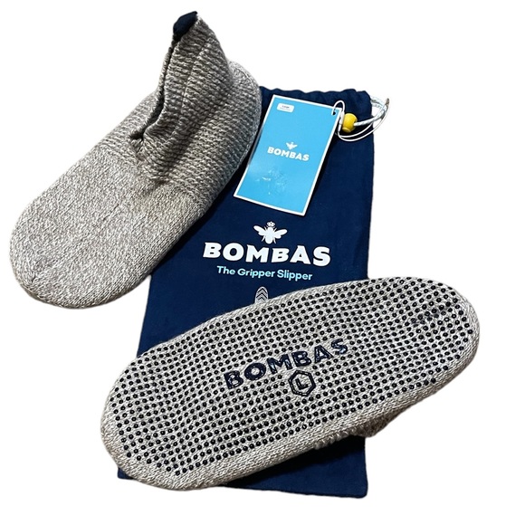 Bombas Underwear & Socks Bombas Gripper Slippers Unisex Sz Large